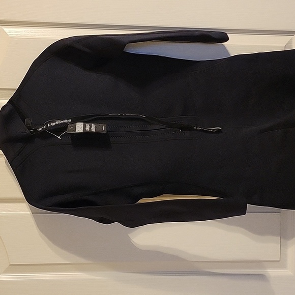 Men's Black Neoprene Wetsuit NWT - Picture 8 of 16